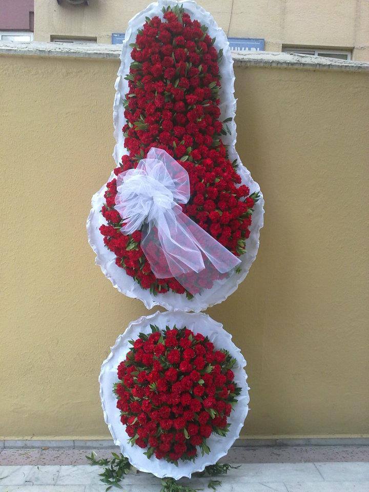 Nikah çiçekleri ikili sepet